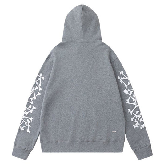 AMRl Stacked Bones Hoodies