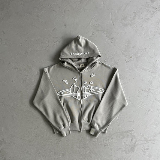 Broken P Zip Up Suit