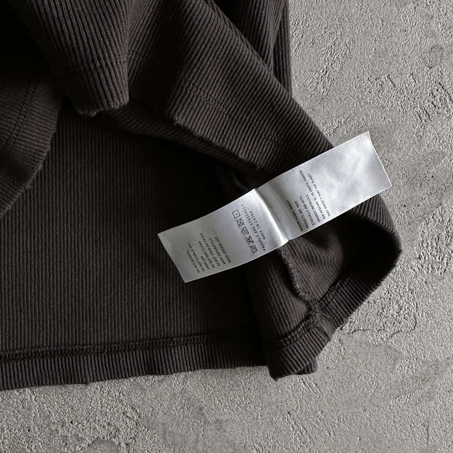 Broken P Mens Washed Ribbde Tank Top