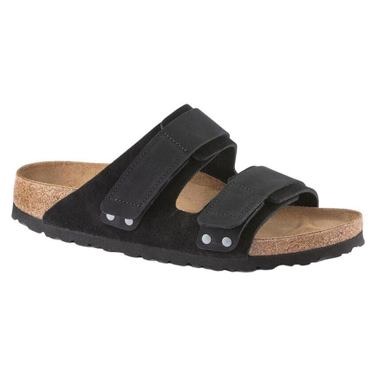 Birkenstock Women's Uji Nubuck-Suede Leather in Black