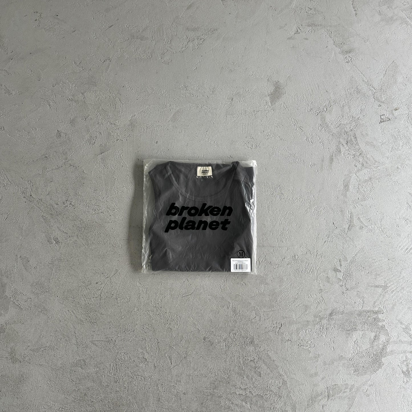 Broken P Mens Washed Ribbde Tank Top