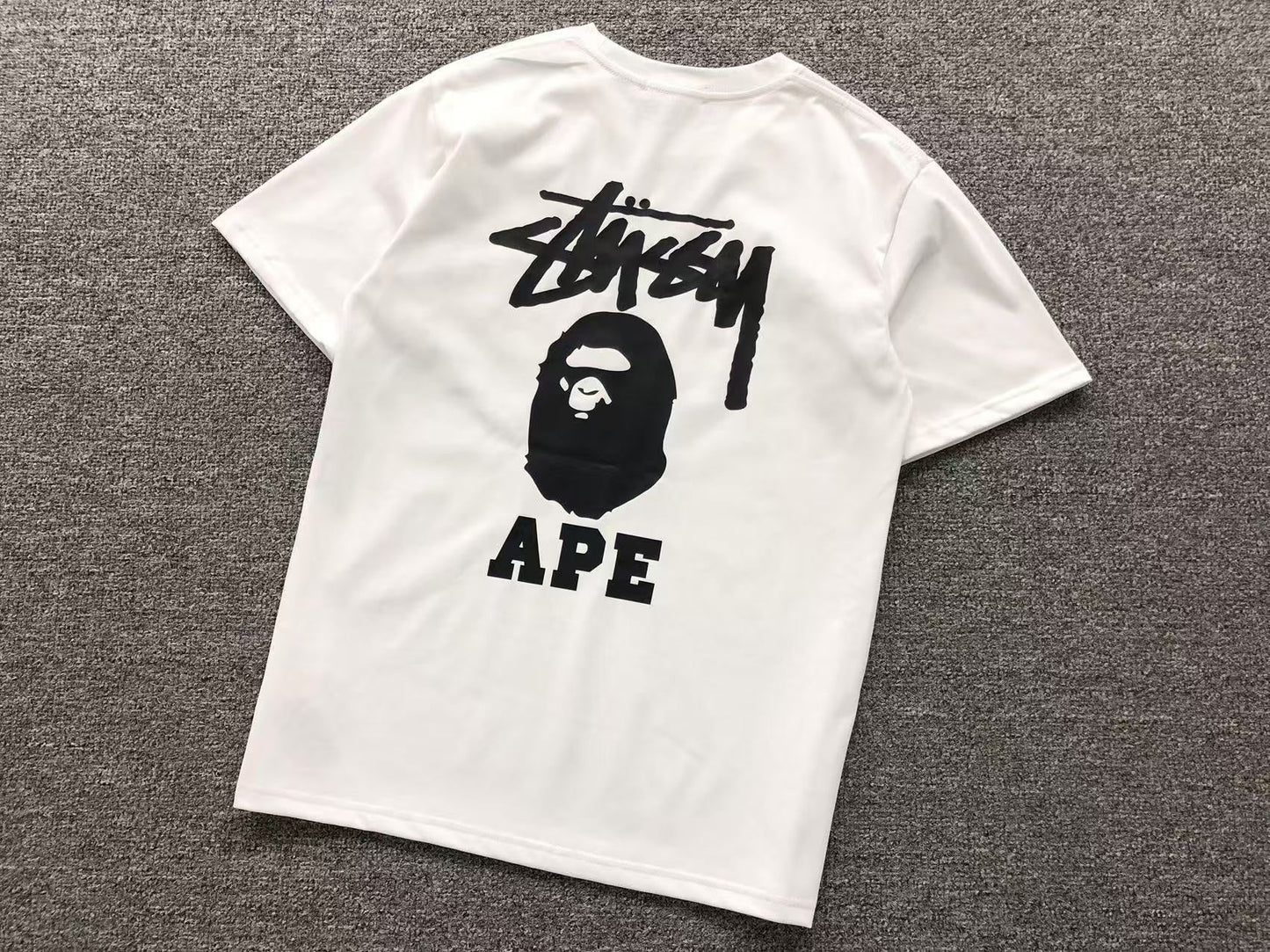 Bape x Stussy Tshirt