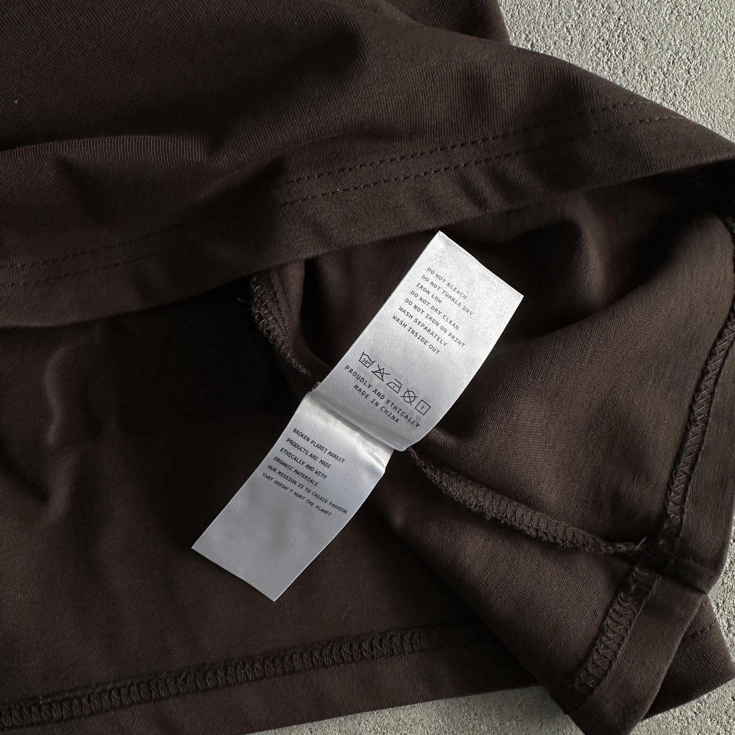 Broken P Heartess Love Tshirt-mocha