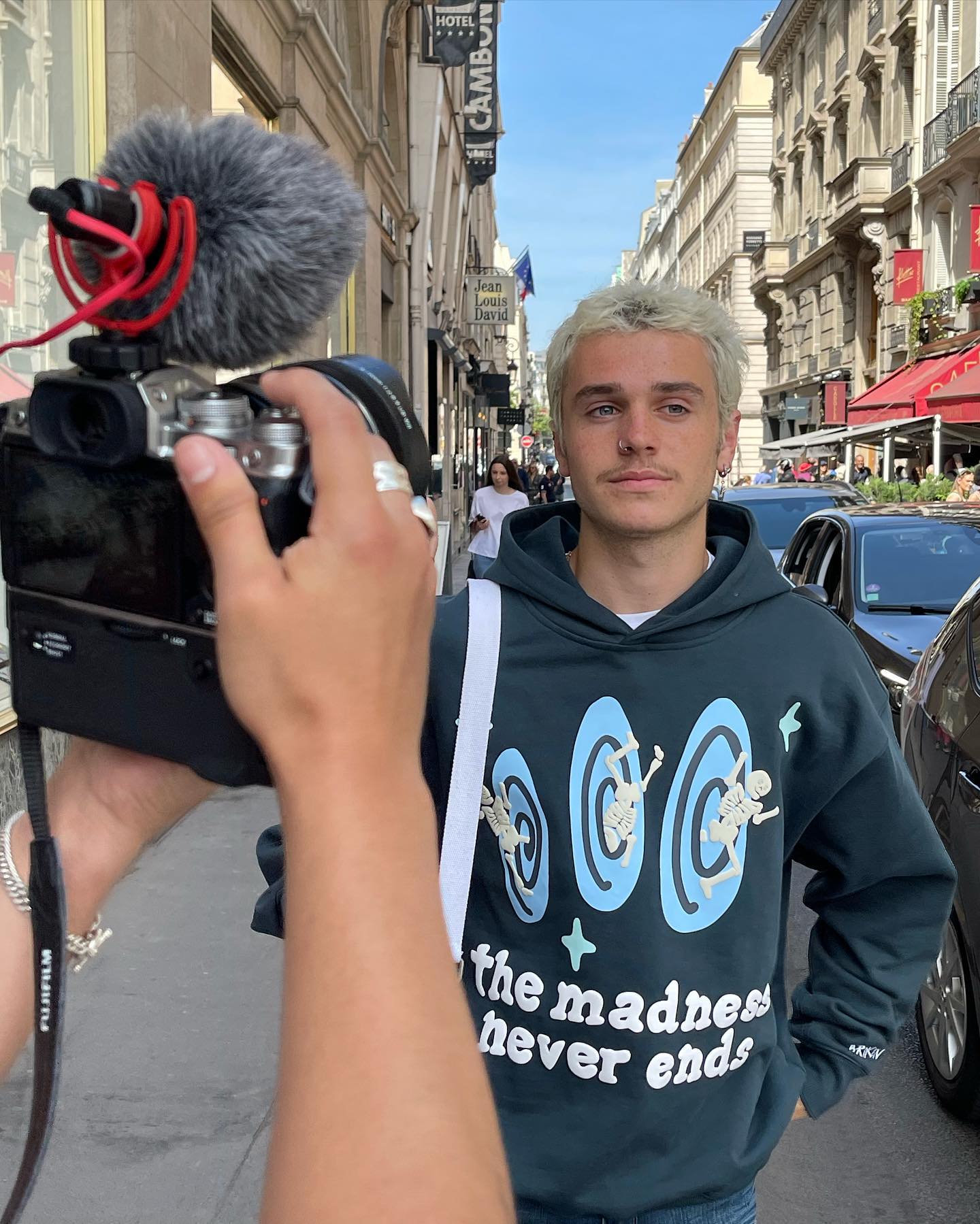 Broken P The Madness Never Ends Hoodie