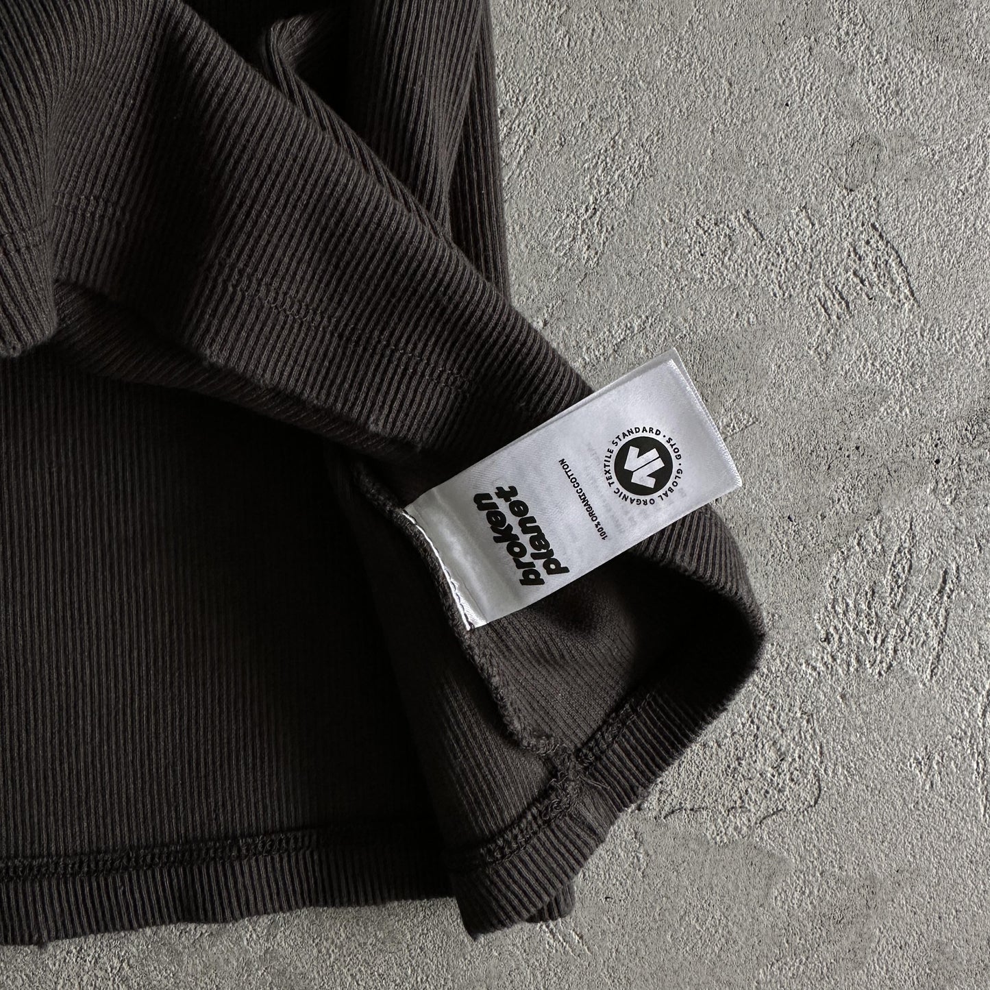 Broken P Mens Washed Ribbde Tank Top