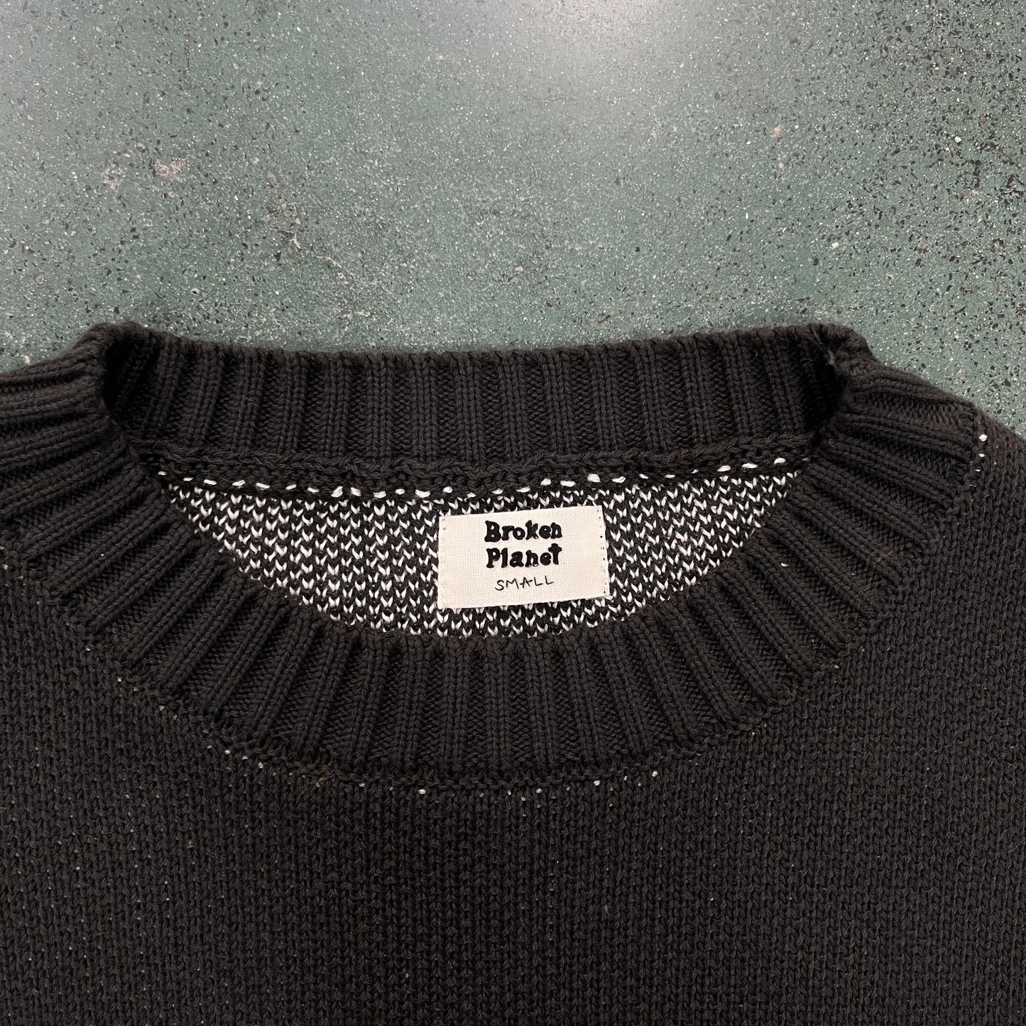 Broken P Knitted Sweater