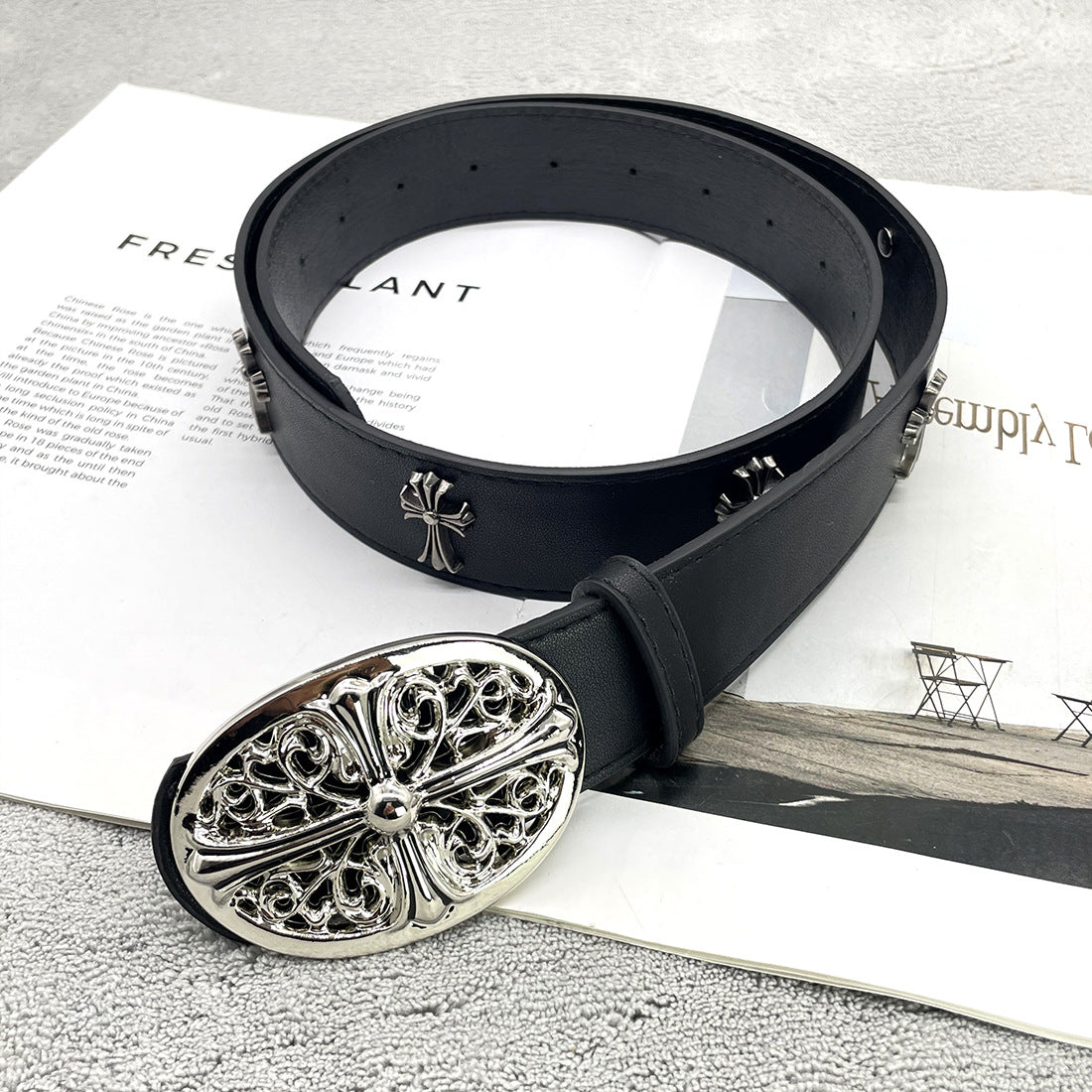 Chh Chrome Heart Belt Cross Belt Fashion