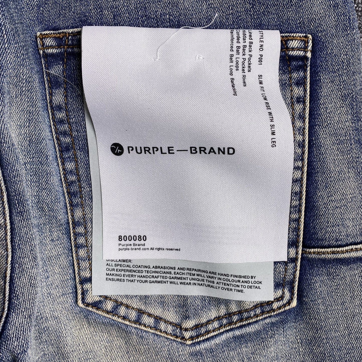 Purple Brand Slim Jeans