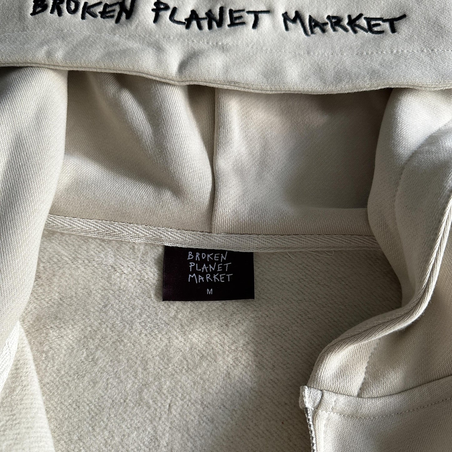 Broken P Planet Zip Up Hoodie