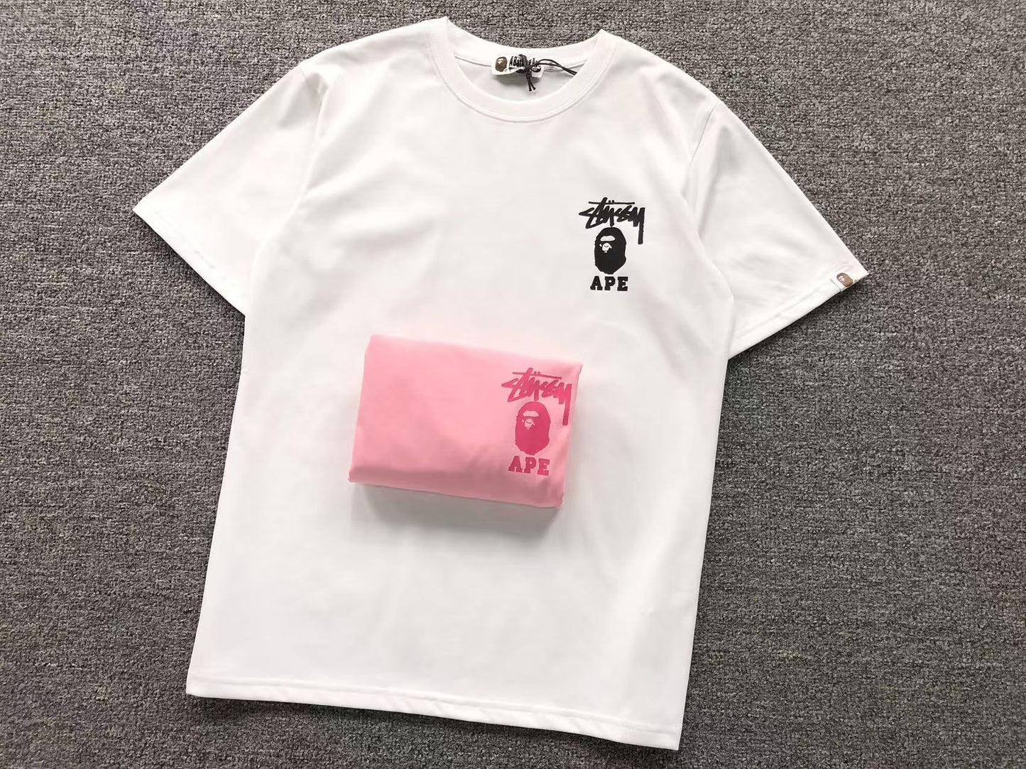 Bape x Stussy Tshirt