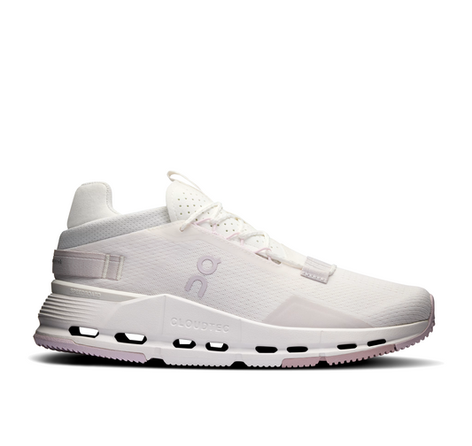 ON Womens Cloudnova 2 White/Orchid