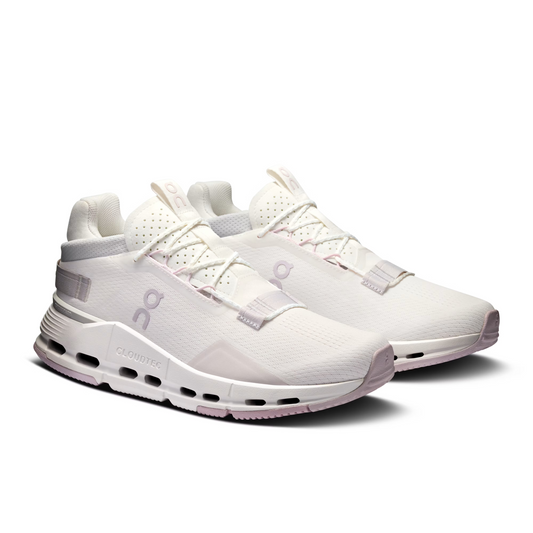 ON Womens Cloudnova 2 White/Orchid