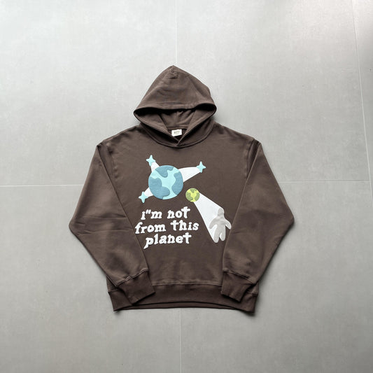Broken P Market Blue Planet Hoodie