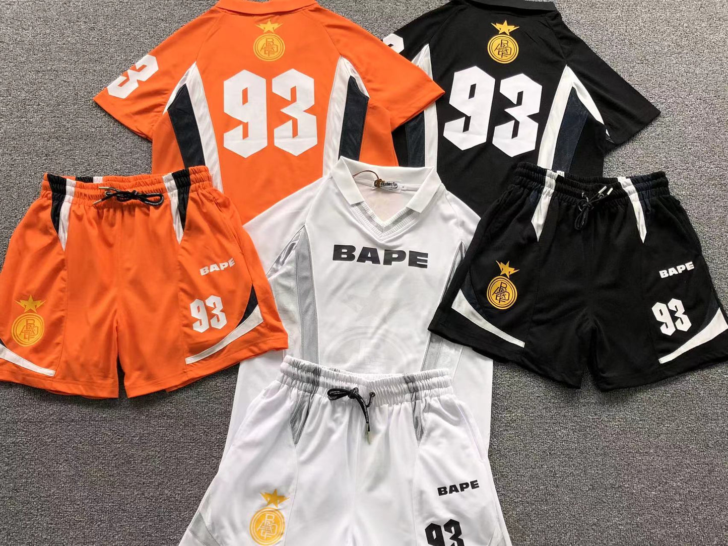 Bape Polo & Shorts