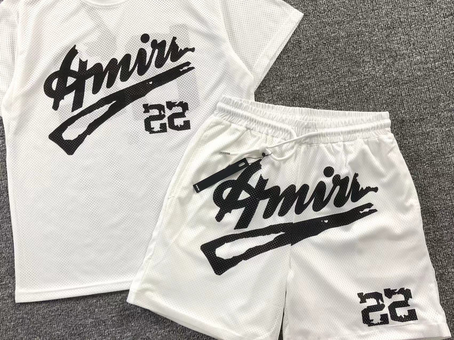 Amiri Shorts & Tshirt