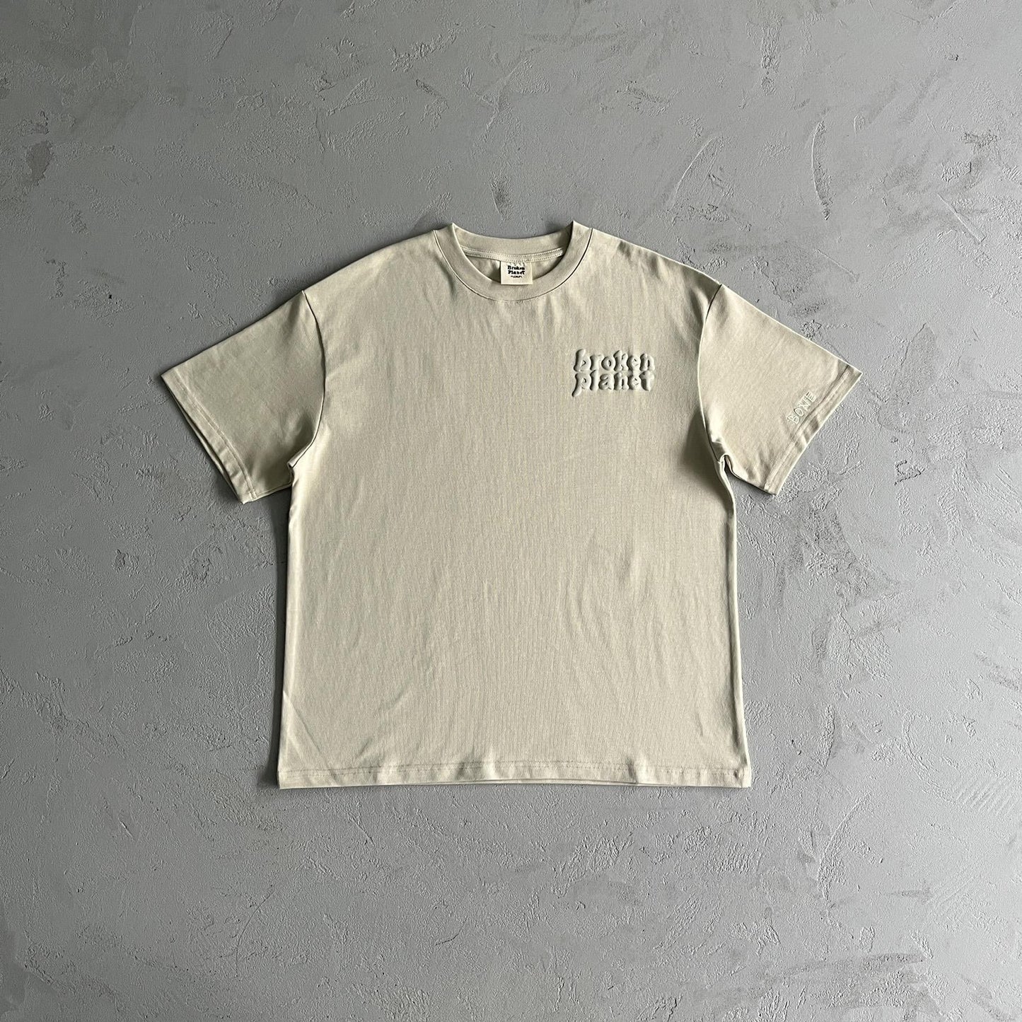 Broken P Basic Letter Short TShirt