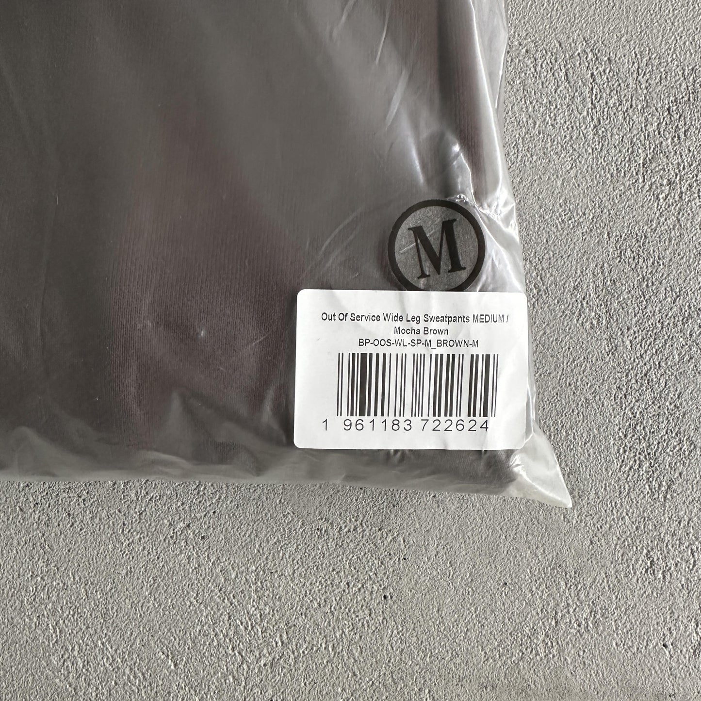 Broken P Out Service Wide Leg Sweatpants