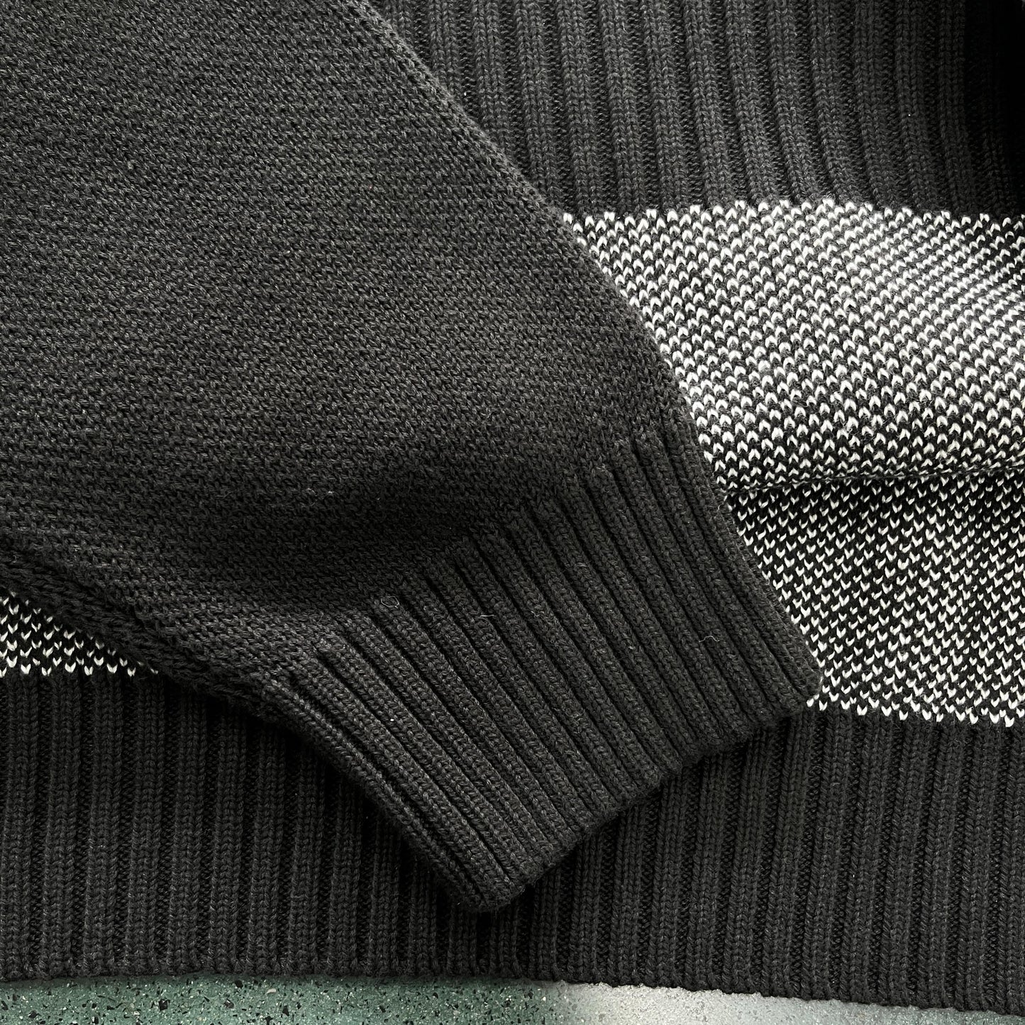 Broken P Skull Heart Sweater