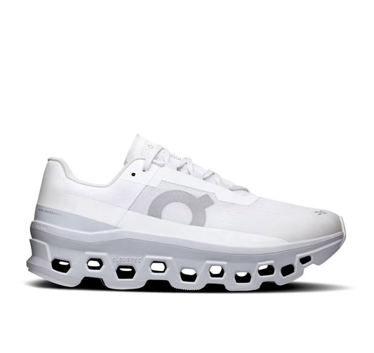 ON Mens Cloudmonster White/Glacier